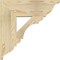 Ekena Millwork Olympic Traditional Rough Sawn Bracket, Douglas Fir, 6"W x 22"D x 22"H BKT06X22X22OLY01RDF - alternate 4